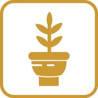 icono de vector de planta