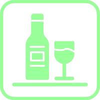 icono de vector de alcohol