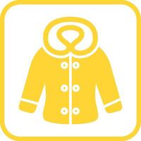 icono de vector de ropa de invierno