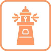 Lighthouse Vector Icon