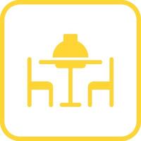 Dinner Table II Vector Icon