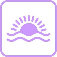 Sunrise Vector Icon