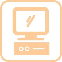 Computer Vector Icon