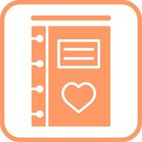 Diary Vector Icon