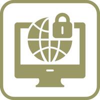 Internet Security Vector Icon