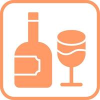 icono de vector de vino