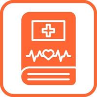 Medical Book Vector Icon