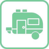 Trailer Vector Icon