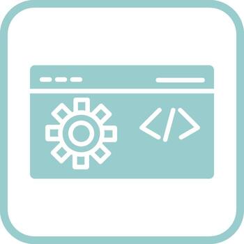 código mejoramiento vector icono