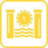 Hydro Power Vector Icon