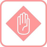 Halt Vector Icon