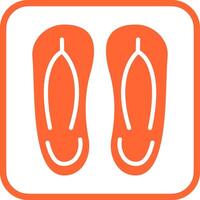 icono de vector de zapatillas