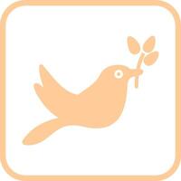 Cute Bird Vector Icon