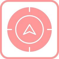 Directional Compass Vector Icon