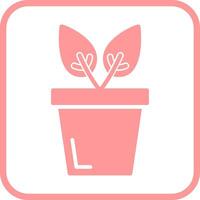 Plant Pot Vector Icon