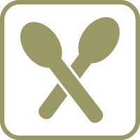 Spoons Vector Icon