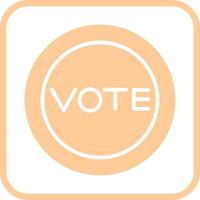 Vote Link Vector Icon