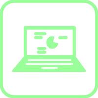 Online Stats Vector Icon