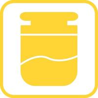 Jar on Display Vector Icon