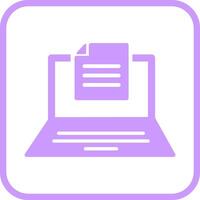 Online Exam Vector Icon