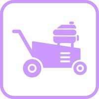 Lawn Mower Vector Icon