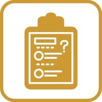 Solving Question Vector Icon