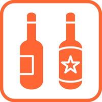 Beer Bottles Vector Icon