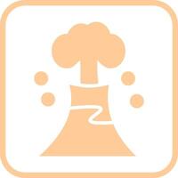 Volcano Vector Icon