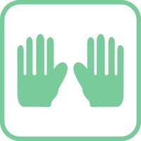 Gardening Gloves Vector Icon