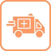 Ambulance Vector Icon