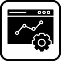 icono de vector de optimización web