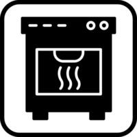 icono de vector de horno