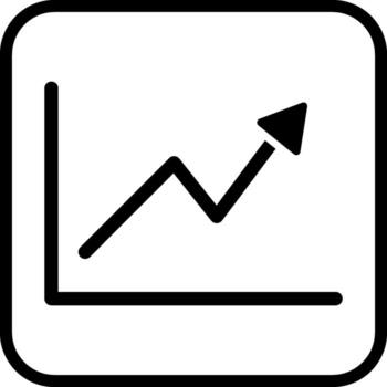 Graph Vector Icon