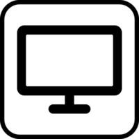 LCD Vector Icon