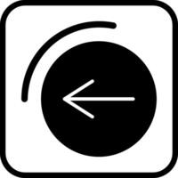 Back Button Vector Icon