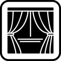 Curtains Vector Icon