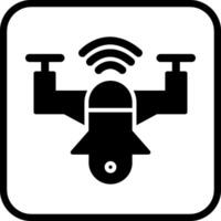 icono de vector de dron