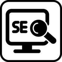 Search Engine Optimization Vector Icon