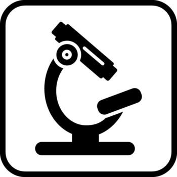 Microscope Vector Icon