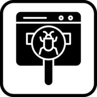 Web Bug Vector Icon