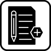 Medical Documents Vector Icon