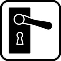 Door Handle Vector Icon