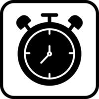 Large Clock Vector Icon