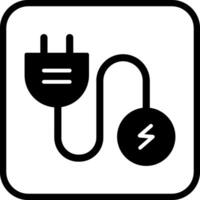 icono de vector de corriente eléctrica