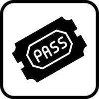 Passes Vector Icon