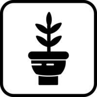 icono de vector de planta