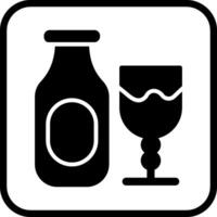 icono de vector de vino