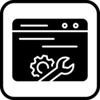 Web Maintenance Vector Icon