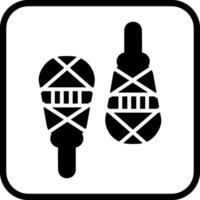 Snowshoes Vector Icon