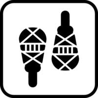 Snowshoes Vector Icon